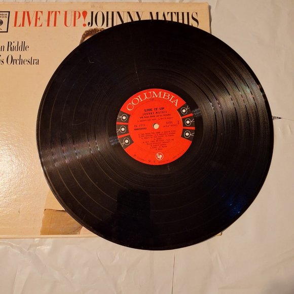 Johnny Mathis live it up lp record - Picture 4 of 4